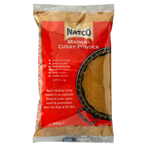 NATCO MEDIUM MADRAS CURRY POWDER - 400G - NATCO