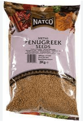 NATCO METHI SEED FENUGREEK - 2KG - NATCO