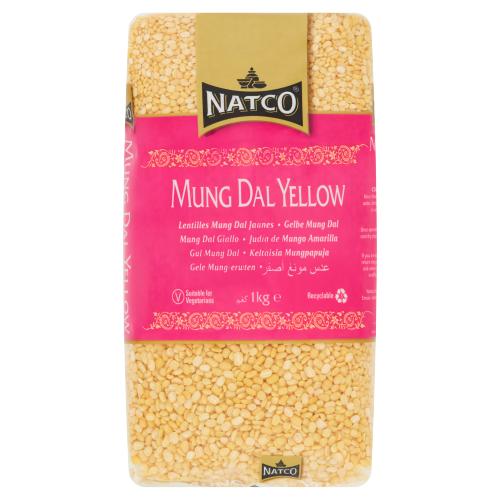 NATCO MOONG DAL YELLOW - 1KG - NATCO