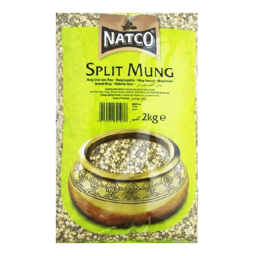 NATCO MOONG SPLIT - 2KG - NATCO