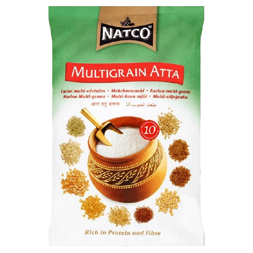 NATCO MULTIGRAIN CHAKKI ATTA - 1.5KG - NATCO