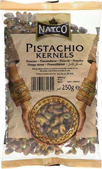 NATCO PISTACHIO KERNEL - 250G - NATCO