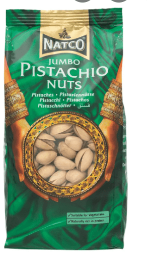 NATCO PISTACHIO NUTS R/S JUMBO - 100G - NATCO