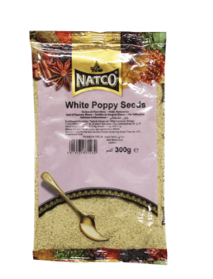 NATCO POPPY SEEDS WHITE - 300G - NATCO