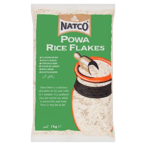 NATCO POWA MEDIUM (FLAKED RICE) - 1KG - NATCO