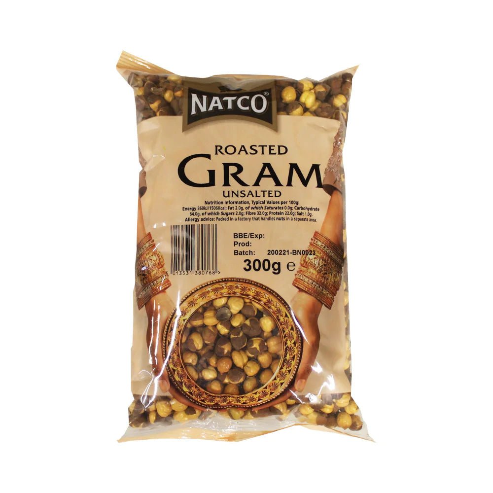 NATCO ROASTED GRAM/DARIA UNSALTED - 300G - NATCO