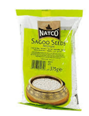 NATCO SAGOO SEEDS MEDIUM - 375G - NATCO