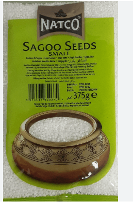 NATCO SAGOO SEEDS SMALL - 375G - NATCO