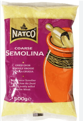 NATCO SEMOLINA COARSE - 500G - NATCO