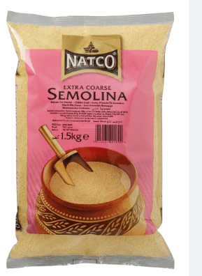 NATCO SEMOLINA EXTRA COARSE - 1.5KG - NATCO