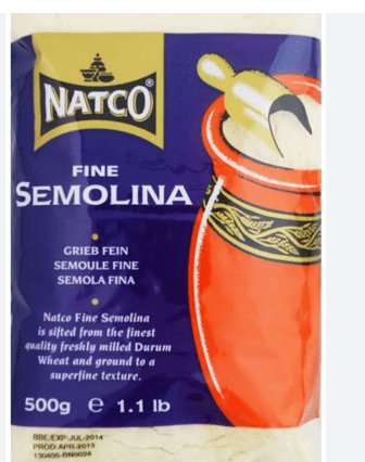 NATCO SEMOLINA FINE - 500G - NATCO