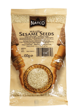 NATCO SESAME SEEDS HULLED - 100G - NATCO