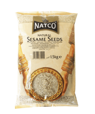 NATCO SESAME SEEDS NATURAL - 1.5KG - NATCO