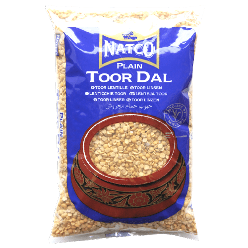 NATCO TOOR DAL PLAIN - 500G - NATCO