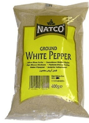 NATCO WHITE PEPPER GROUND - 400G - NATCO