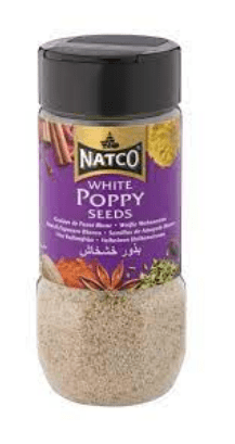 NATCO WHITE POPPY SEEDS - 100G - NATCO