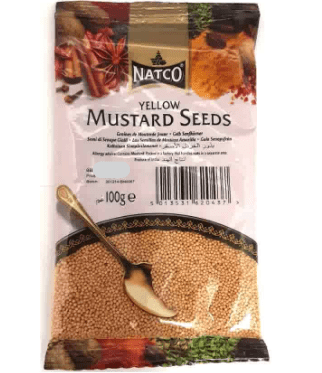 NATCO YELLOW MUSTARD SEED - 100G - NATCO