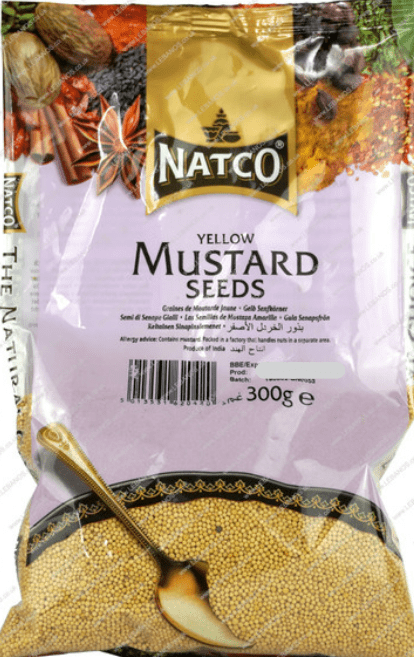 NATCO YELLOW MUSTARD SEEDS - 300G - NATCO