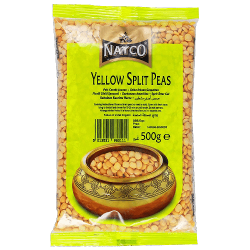 NATCO YELLOW SPLIT PEAS - 500G - NATCO