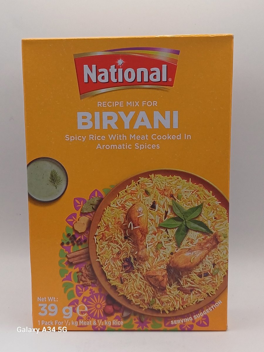 NATIONAL BIRYANI MASALA - 39G - NATIONAL