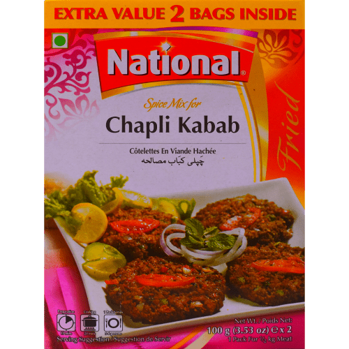 NATIONAL CHAPLI KABAB MASALA - 200G - NATIONAL