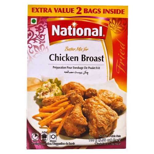 NATIONAL CHICKEN BROAST MASALA MIX - 200G - NATIONAL