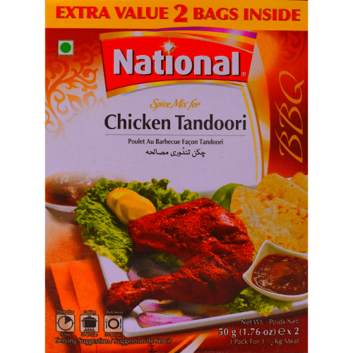 NATIONAL CHICKEN TANDOORI - 82G - NATIONAL