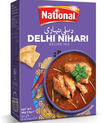 NATIONAL DELHI NIHARI MASALA - 56G - NATIONAL