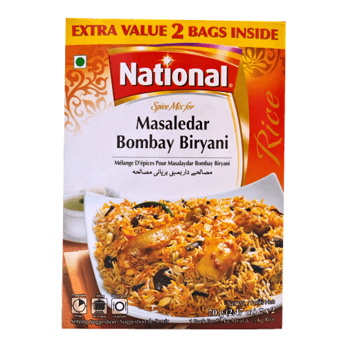 NATIONAL MASALDAR BOMBAY BIRYANI - 70G - NATIONAL