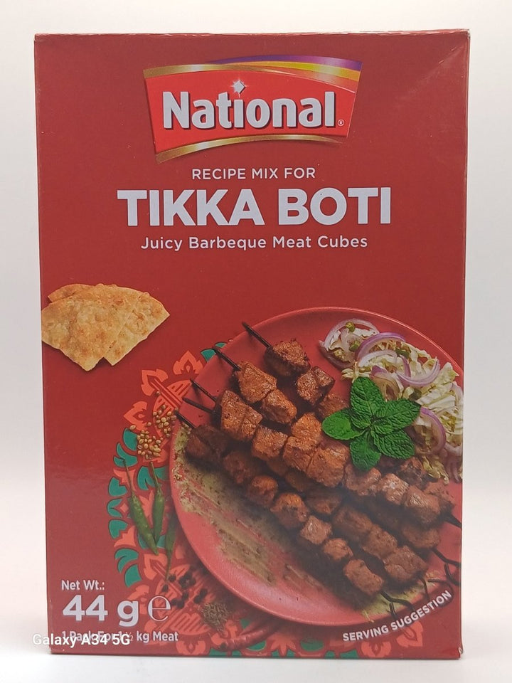 NATIONAL TIKKA BOTI MASALA - 44G - Branded