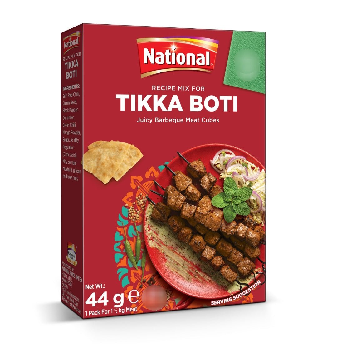 NATIONAL TIKKA BOTI MASALA - 44G - Branded