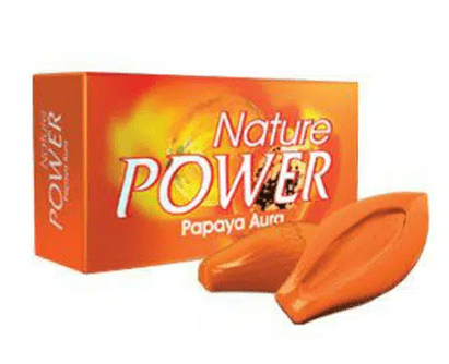 NATURE POWER PAPAYA BEAUTY SOAP - 125G - NATURE POWER