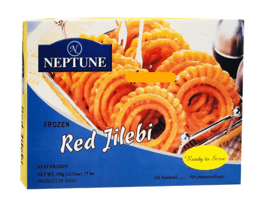 NEPTUNE FROZEN RED JILEBI - 350G - NEPTUNE