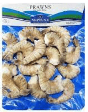 NEPTUNE PRAWNS COOKED & PEELED - 350G - NEPTUNE