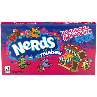 NERDS DUNEONS &DRAGONS 141G - Branded