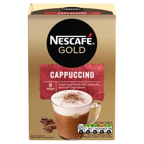 NESCAFE GOLD CAPP 8SAC - 124G - NESCAFE