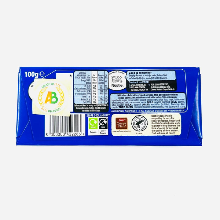 NESTLE CRUNCH - 100G - NESTLE