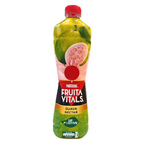 NESTLE FRUTA VITALS GUAVA NECTAR - 1L - NESTLE