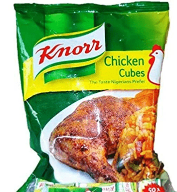 NIGERIAN KNORR CHICKEN CUBES - 360G - KNORR