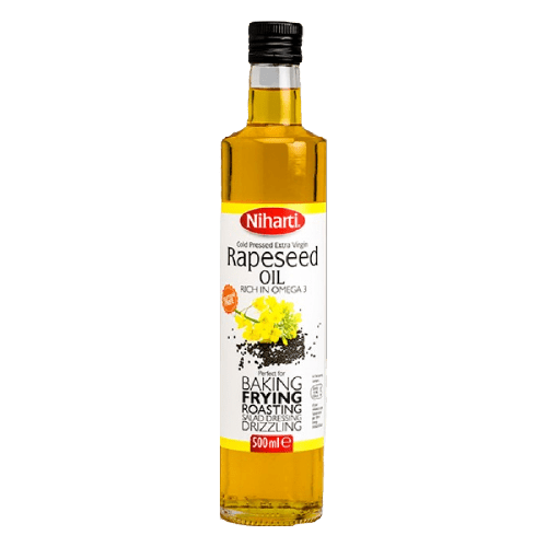 NIHARTI COLD PRESSED EXTRA VIRGIN RAPESEED OIL 500ML - NIHARTI