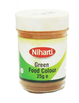 NIHARTI FOOD COLOR POWDER GREEN - 25G - NIHARTI