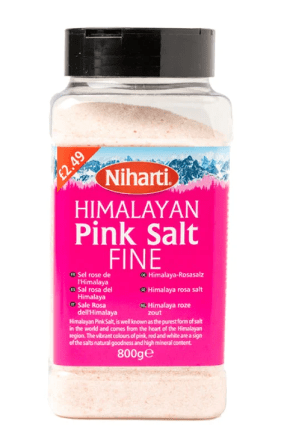 NIHARTI HIMALAYAN PINK SALT FINE - 800G - NIHARTI