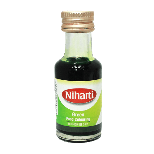 NIHARTI LIQUID FOOD COLOUR GREEN - 28ML - NIHARTI