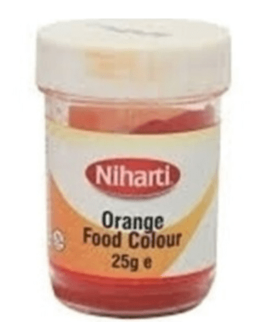 NIHARTI ORANGE FOOD COLOUR - 25G - NIHARTI