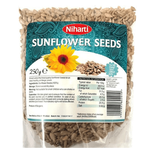 NIHARTI SUNFLOWER SEEDS - 250G - NIHARTI