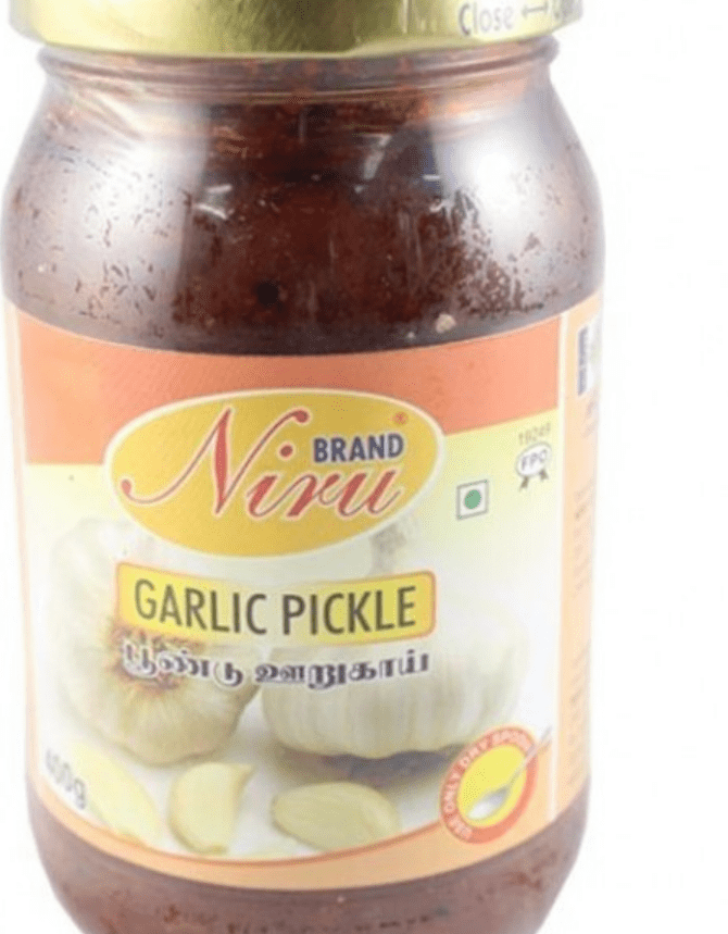 NIRU GARLIC PICKLE - 400G - NIRU