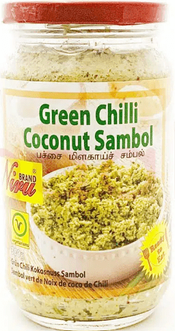 NIRU GREEN CHILLI COCONUT SAMBOL - 300G - NIRU