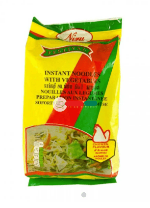 NIRU INSTANT NOODLES WITH VEGETABLES CHICKEN FLAVOUR - 300G - NIRU