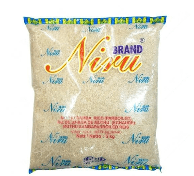 NIRU MUTHU SAMBA RICE - 5KG - NIRU