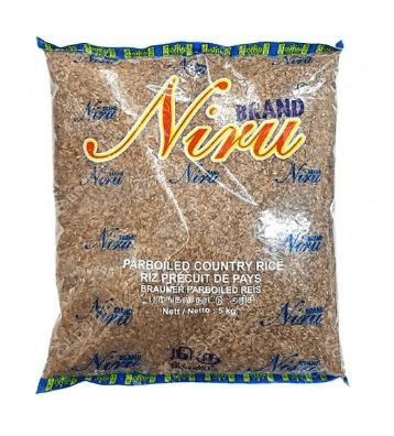 NIRU PARBOILED COUNTRY RICE - 5KG - NIRU